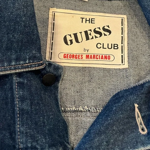 GUESS authentic vintage jean jacket - Picture 7 of 13